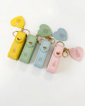 Candy Gloss Clip pouch with heart mirror