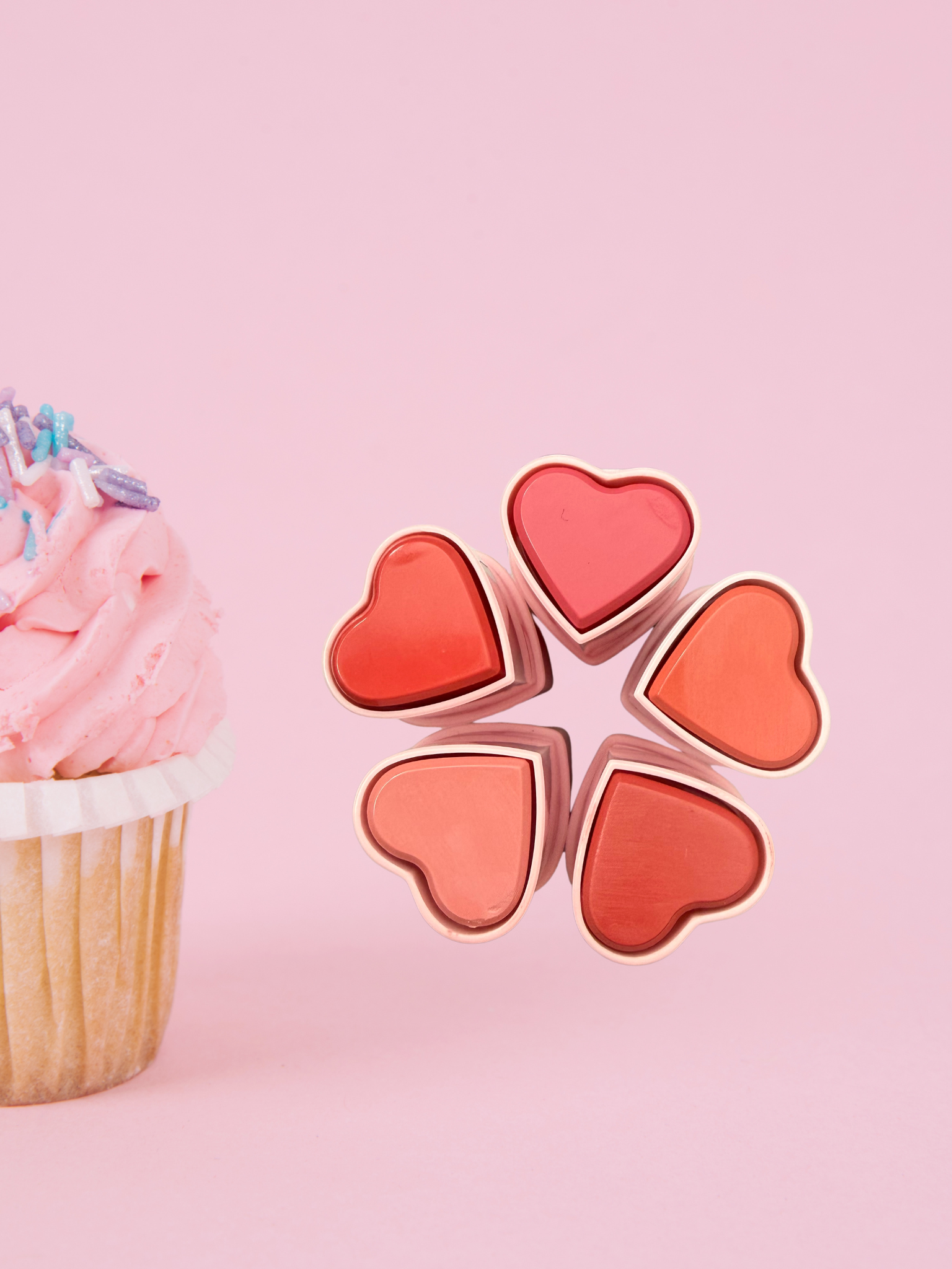 The candy heart blush stick